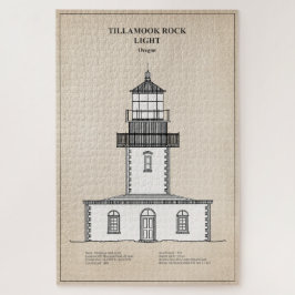 Puzzle Faro de la Roca Tillamook - Oregon - SBD