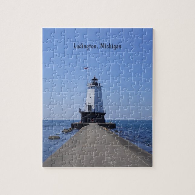 Puzzle Faro de Ludington (Vertical)