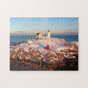 Puzzle Faro de Maine, aerea nubble Light