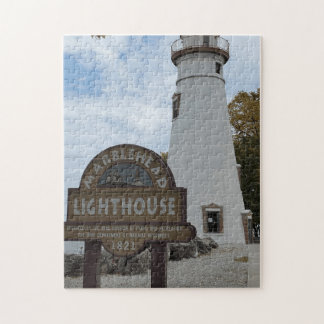 Puzzle Faro de Marblehead creado en una