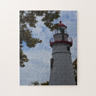 Puzzle Faro de Marblehead foto creada en un