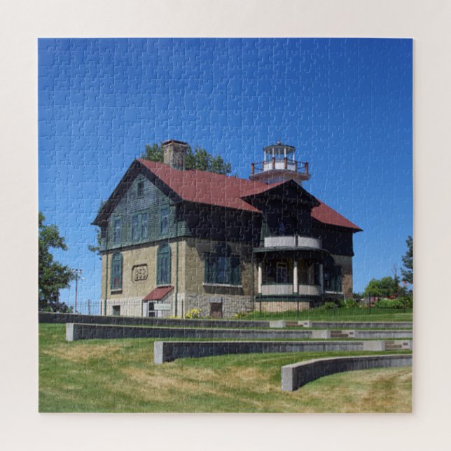 Puzzle Faro de Michigan City (Vertical)