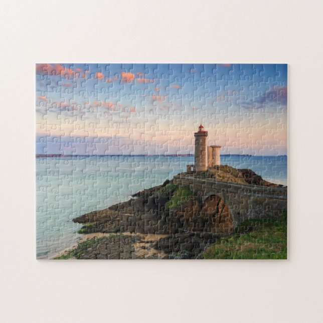 Puzzle Faro de Minou en Francia (Horizontal)