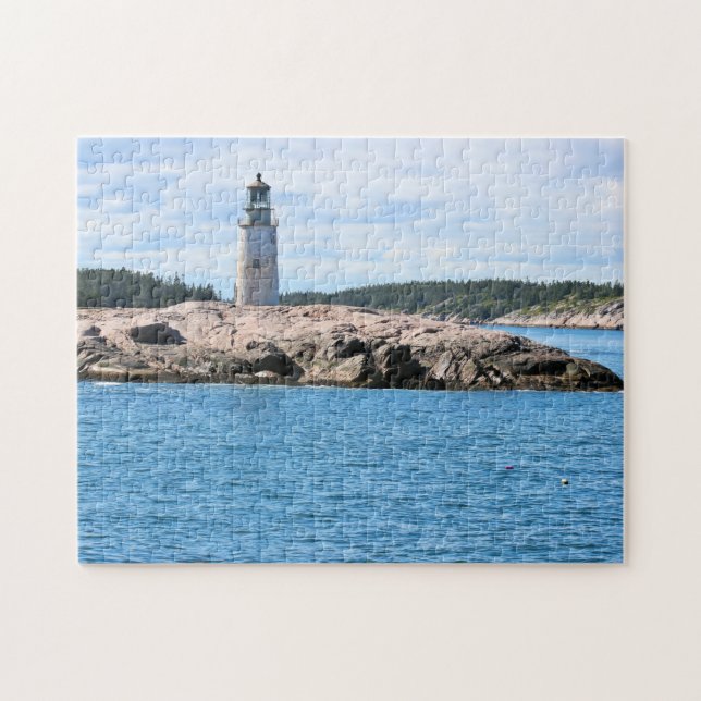 Puzzle Faro de Moose Peak, Maine (Horizontal)