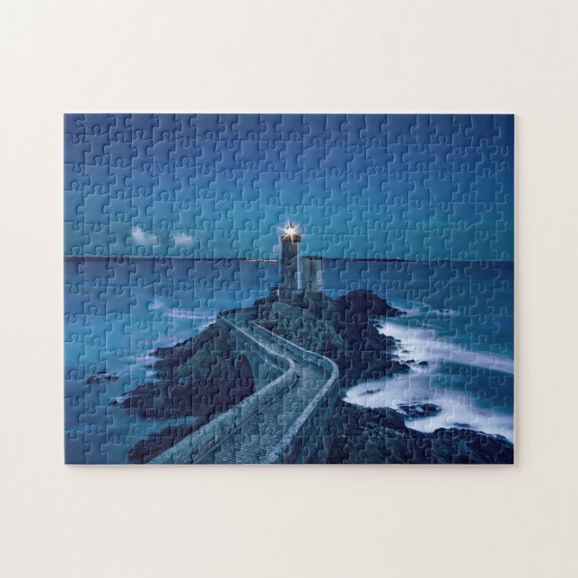 Puzzle Faro de noche (Horizontal)