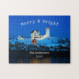 Puzzle Faro de nubes amargas y brillantes