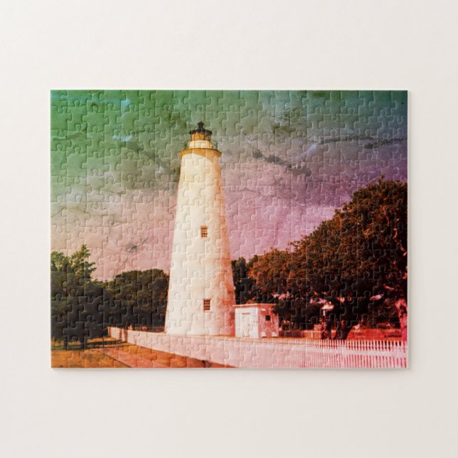 Puzzle Faro de Ocracoke (Horizontal)