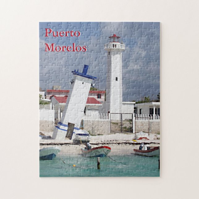 Puzzle Faro de Puerto Morelos (Vertical)