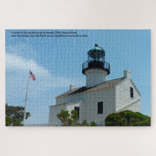 Puzzle Faro de San Diego California Old Point Loma