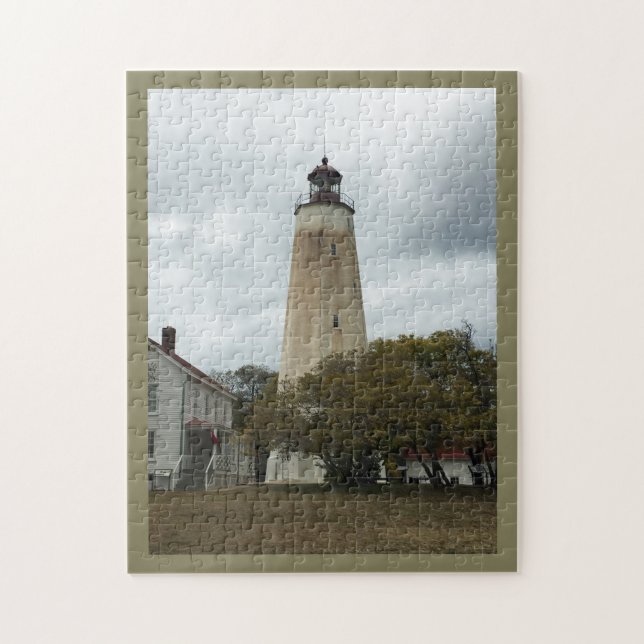 Puzzle Faro de Sandy Hook (Vertical)