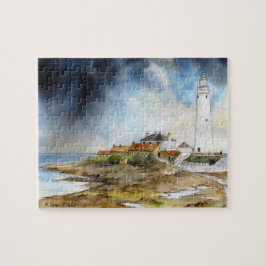 Puzzle Faro de St Marys Whitley Bay North East England