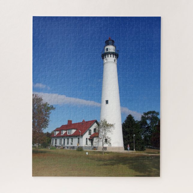 Puzzle Faro de Wind Point (Vertical)