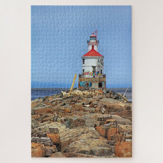 Puzzle Faro de Wisconsin Point (Vertical)