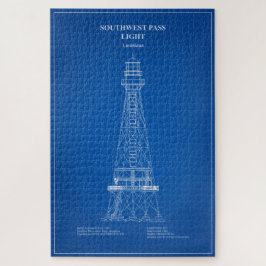 Puzzle Faro del paso suroeste - Louisiana - AD