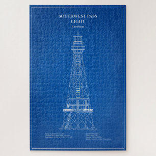 Puzzle Faro del paso suroeste - Louisiana - AD