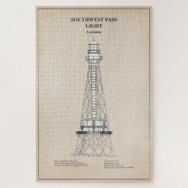Puzzle Faro del paso suroeste - Luisiana - SBD
