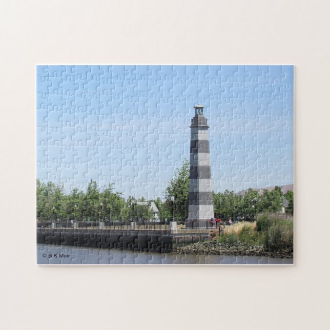 Puzzle - Faro del puerto de Suisun (horizontal) (Horizontal)