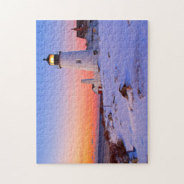 Puzzle Faro del punto de Pemaquid, Maine