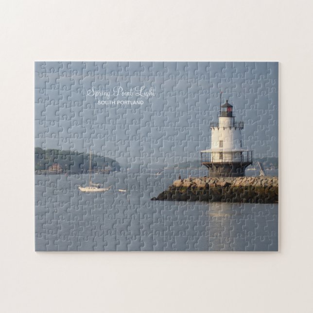 Puzzle Faro del punto de primavera de verano (Horizontal)