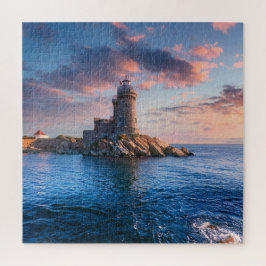Puzzle Faro en la playa