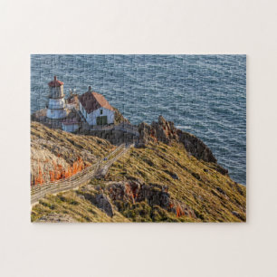 Puzzle Faro En La Playa Nacional De Point Reyes