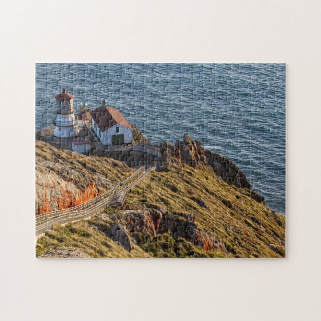 Puzzle Faro en Point Reyes National Seashore (Horizontal)