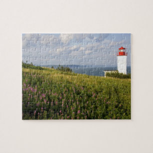 Puzzle Faro en St. Martins, Nuevo Brunswick,