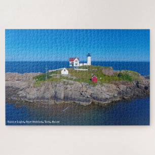 Puzzle Faro Mainthouse del Océano Atlántico Nubble