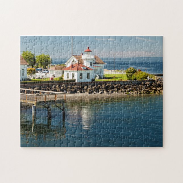 Puzzle Faro Mukilteo, Mukilteo, Washington, EE. UU. (Horizontal)