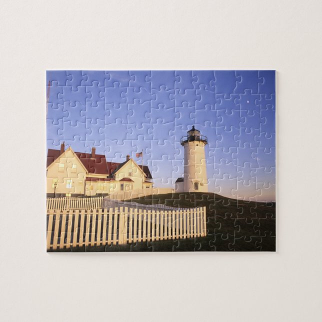 Puzzle Faro Nobska, Woods Hole, Massachusetts (Horizontal)