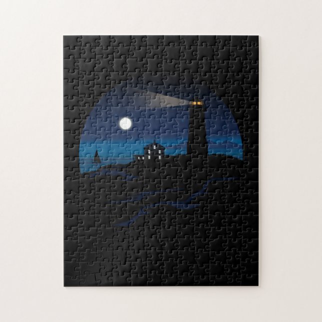 Puzzle Faro - Noche (Vertical)
