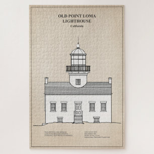 Puzzle Faro Old Point Loma - California - SBD