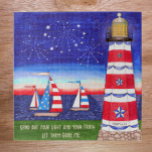 Puzzle Faro patriótico y veleros Inspiradores<br><div class="desc">Genial para animar a cualquier creyente,  para la Escuela Dominical,  la Escuela Nacional o el regalo de un Pastor,  este rompecabezas celebra a Estados Unidos y su dependencia de la guía de Dios. Salmo 43:3</div>