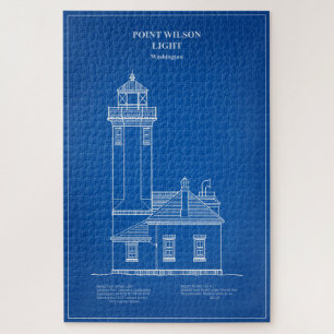 Puzzle Faro Point Wilson - Washington - AD
