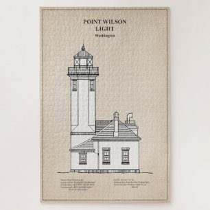 Puzzle Faro Point Wilson - Washington - SBD