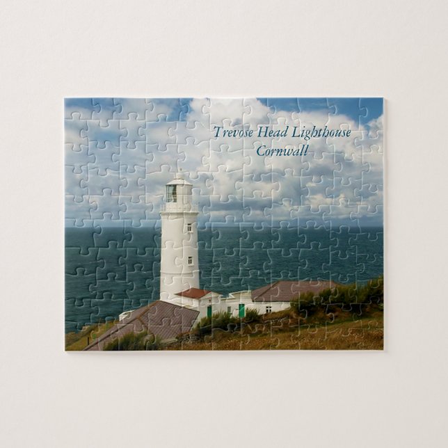 Puzzle Faro principal Cornualles Inglaterra de Trevose (Horizontal)