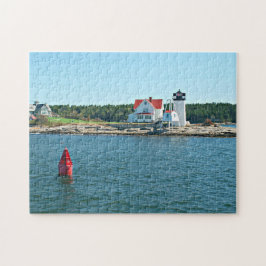 Puzzle Faro principal de Hendricks, isla Maine de