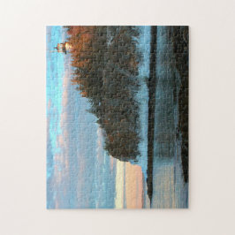 Puzzle Faro principal de los búhos, bahía Maine de