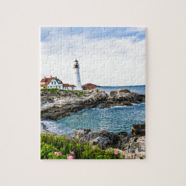 Puzzle Faro principal de Portland (Vertical)