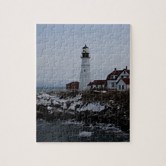 Puzzle Faro principal de Portland (Vertical)