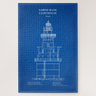 Puzzle Faro Sabine Bank - Texas - AD