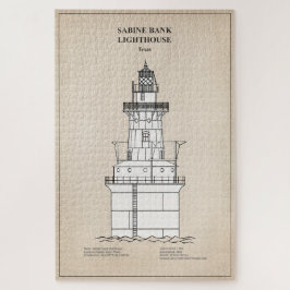 Puzzle Faro Sabine Bank - Texas - SBD
