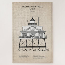 Puzzle Faro Thomas Point Shoal - Maryland - SBD