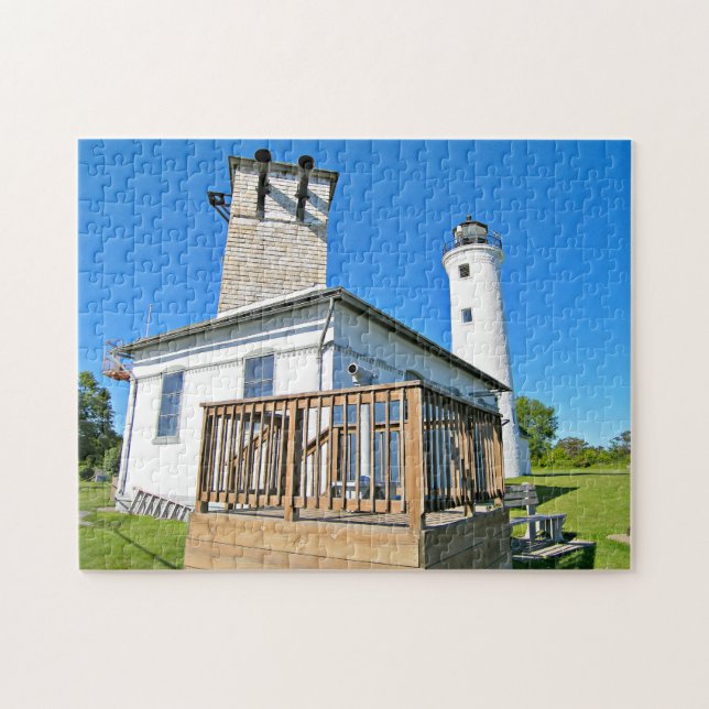 Puzzle Faro Tibbets Point, Nueva York (Horizontal)