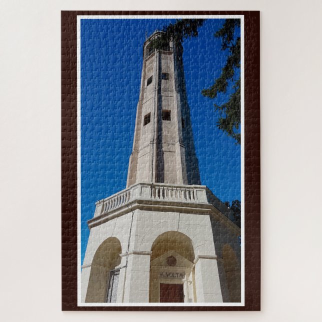Puzzle Faro Volta Brunate Lago Como Italia (Vertical)