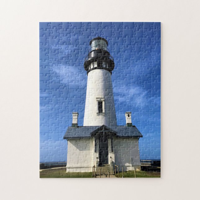 Puzzle Faro Yaquina Head, Newport, Oregón (Vertical)