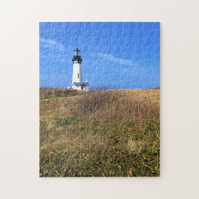 Puzzle Faro Yaquina Head, Newport, Oregón (Vertical)