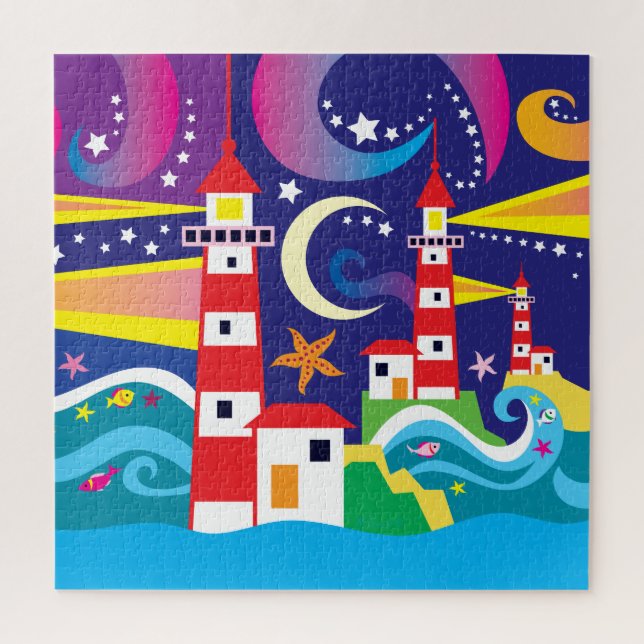 Puzzle Faros Celestiales (Vertical)