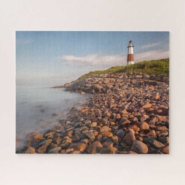 Puzzle Faros | Montauk Point Long Island (Horizontal)