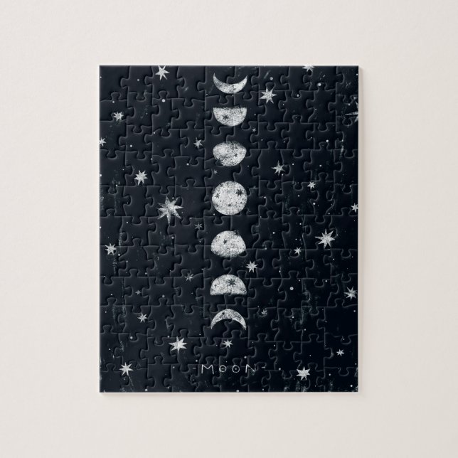 Puzzle Fases de la luna (Vertical)